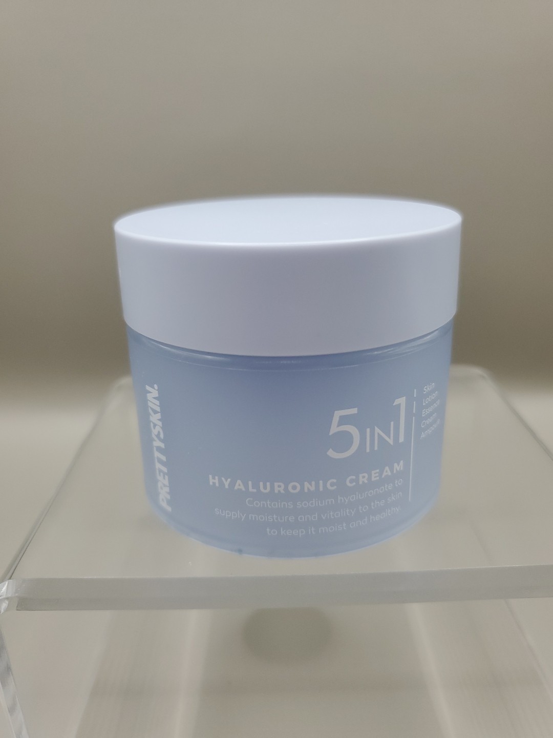 Prettyskin Daily 5-in-1 Hyaluronic Face Cream Skin Lotion 1.69oz Exp 04/28