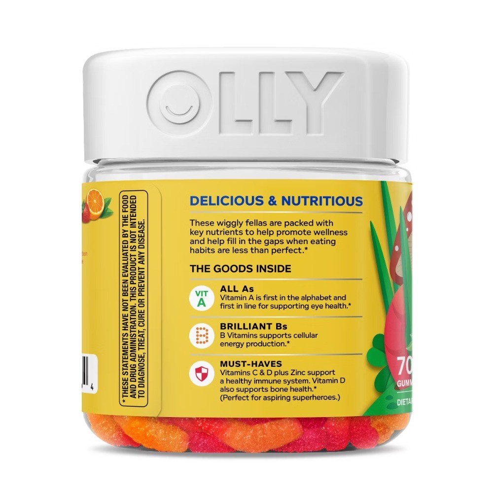 Kids’ Multivitamin Gummy Worms – 70ct Fast delivery
