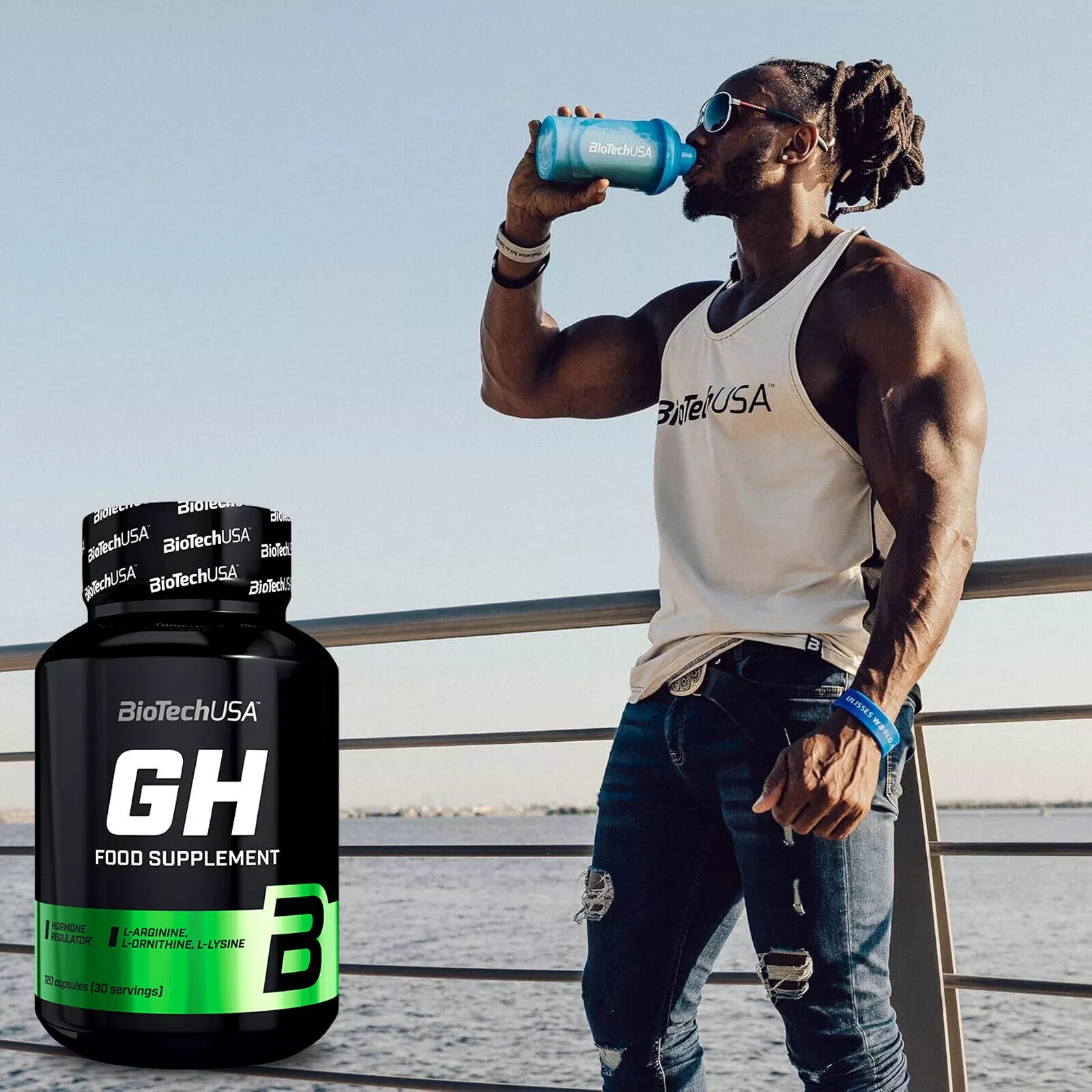 BIOTECH USA GH FOOD SUPPLEMENT – Amino Acids for Muscle Growth + Vitamin B6