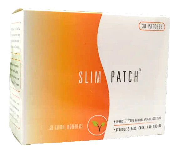 The Authentic & Original Slim Patch – Highly Effective Natural Weight Loss 30 Ct