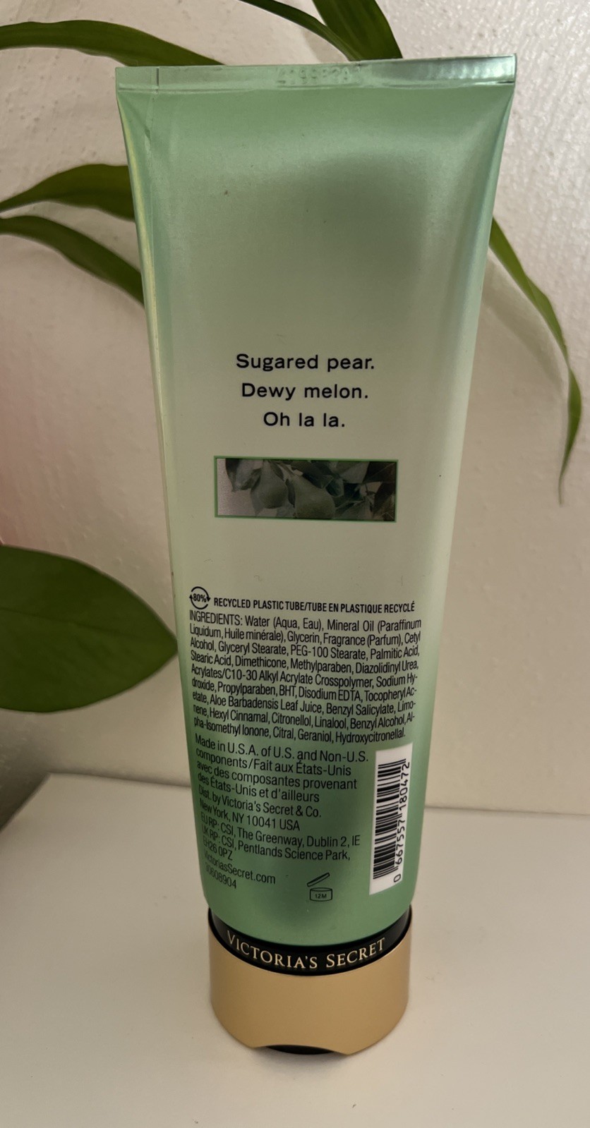 VICTORIA’S SECRET PEAR GLACE FRAGRANCE BODY LOTION CREAM CREAM 8 oz New