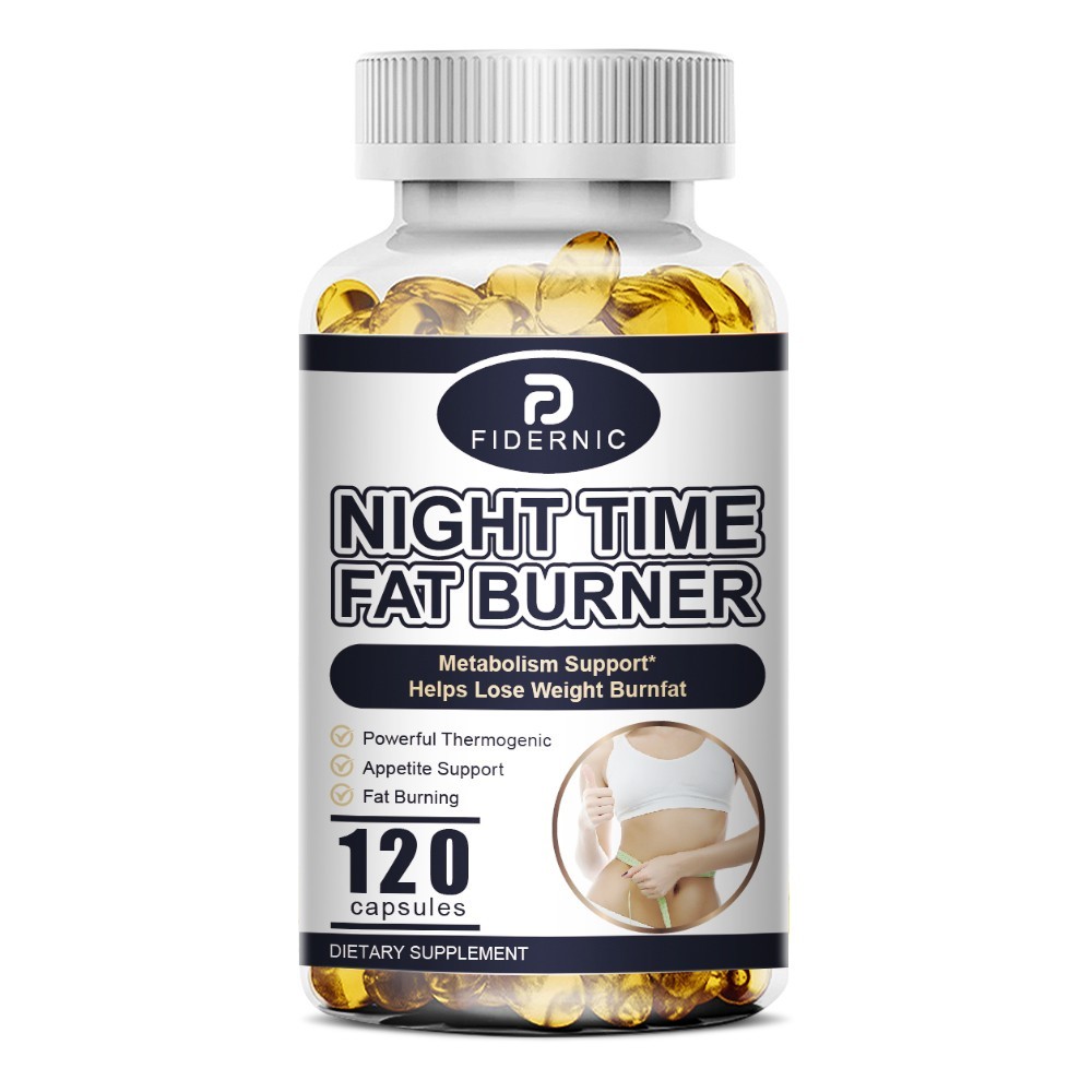Night Time Fat Burner Supplement For Men Women Weight Loss Appetite Suppressant