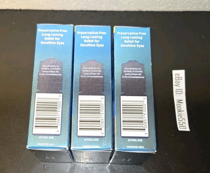 EXP 03/2026+! 3 Lot TWIN PACK Systane HYDRATION PF (6 X 10mL) Dry Eye Drops!