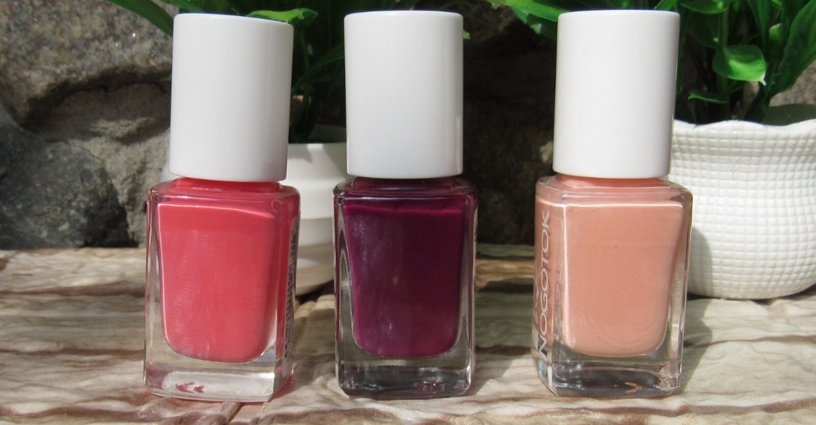 Original-Nail polish «NOGOTOK» Set 3pcs.12ml & 12ml & 12ml one bottle Ukraine #2