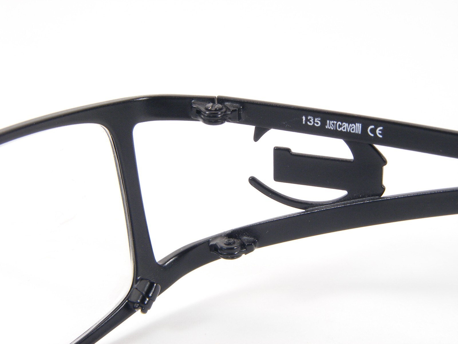 Just Cavalli JC0115 BR Matt Black /Blue UNIQUE RARE EYEGLASSES GLASSES 52-17-135