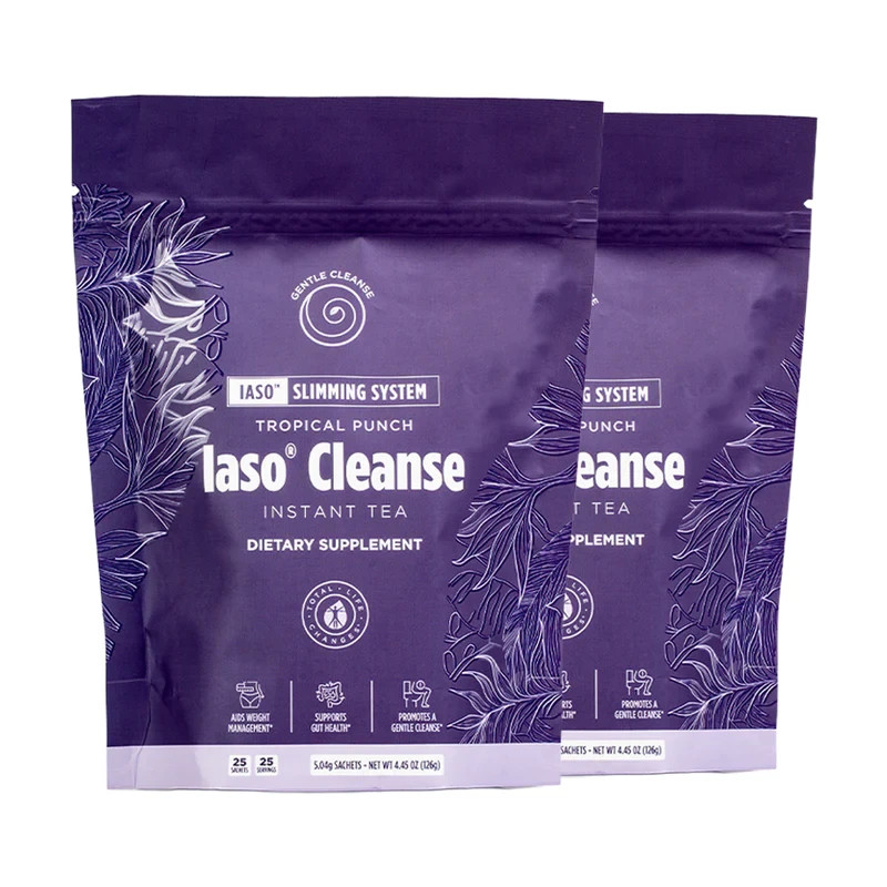 TLC 1 Bag 25 Sachets Tropical Punch Iaso Instant Detox Tea 100 % Authentic 🇺🇸