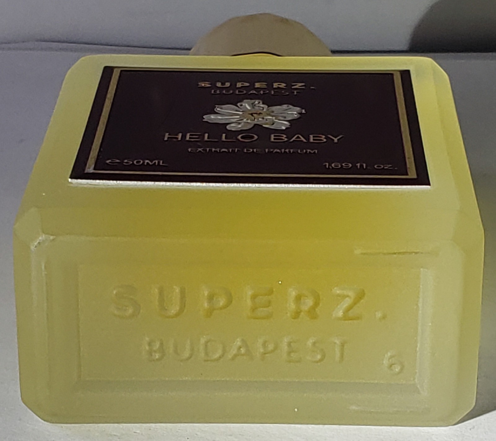 HELLO BABY by Superz Budapest ~ Extrait de Parfum EDP Spray Perfume ~ 1.69 fl oz