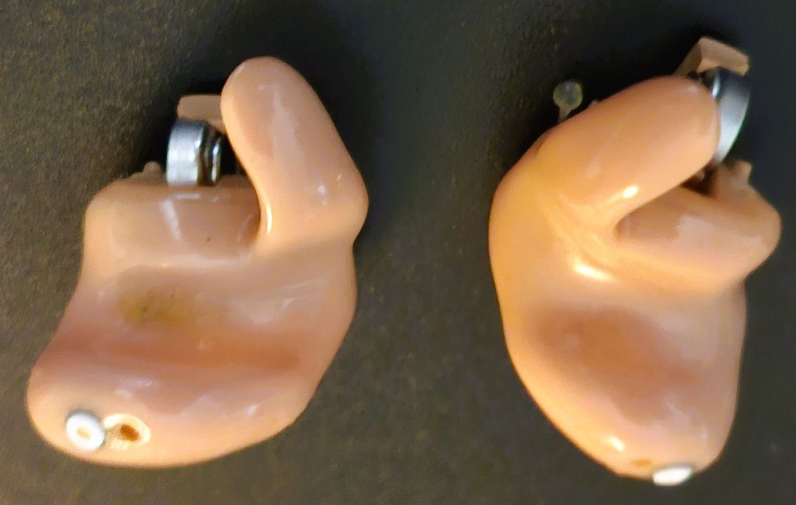 Vintage Phonak Virto V50 Hearing Aids Left & Right Case Battery Lightly Used VGC