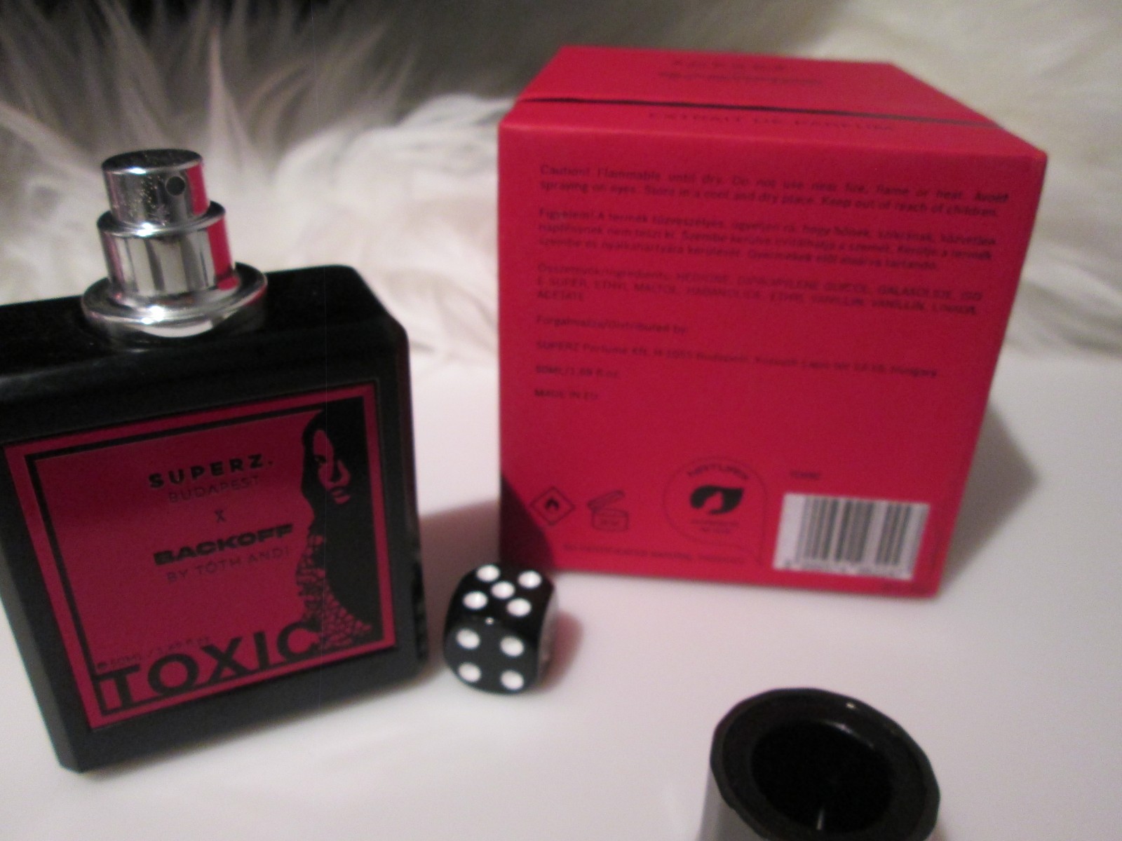 Superz X Backoff By Tóth Andi- Toxic 50ml Extrait De Parfum Please read