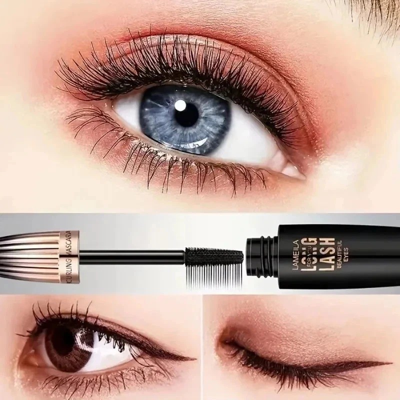 My Amazing Lashes 4D Silk Fiber Lash Mascara – Black, Volume & Length,Waterproof