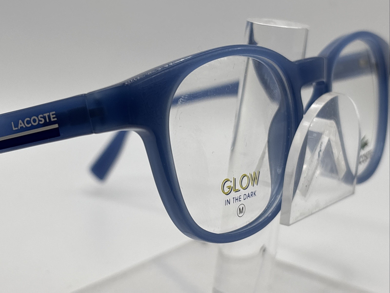 Lacoste L3654 414 46/18 M 135 Transparent Blue Full Rim Eyeglasses