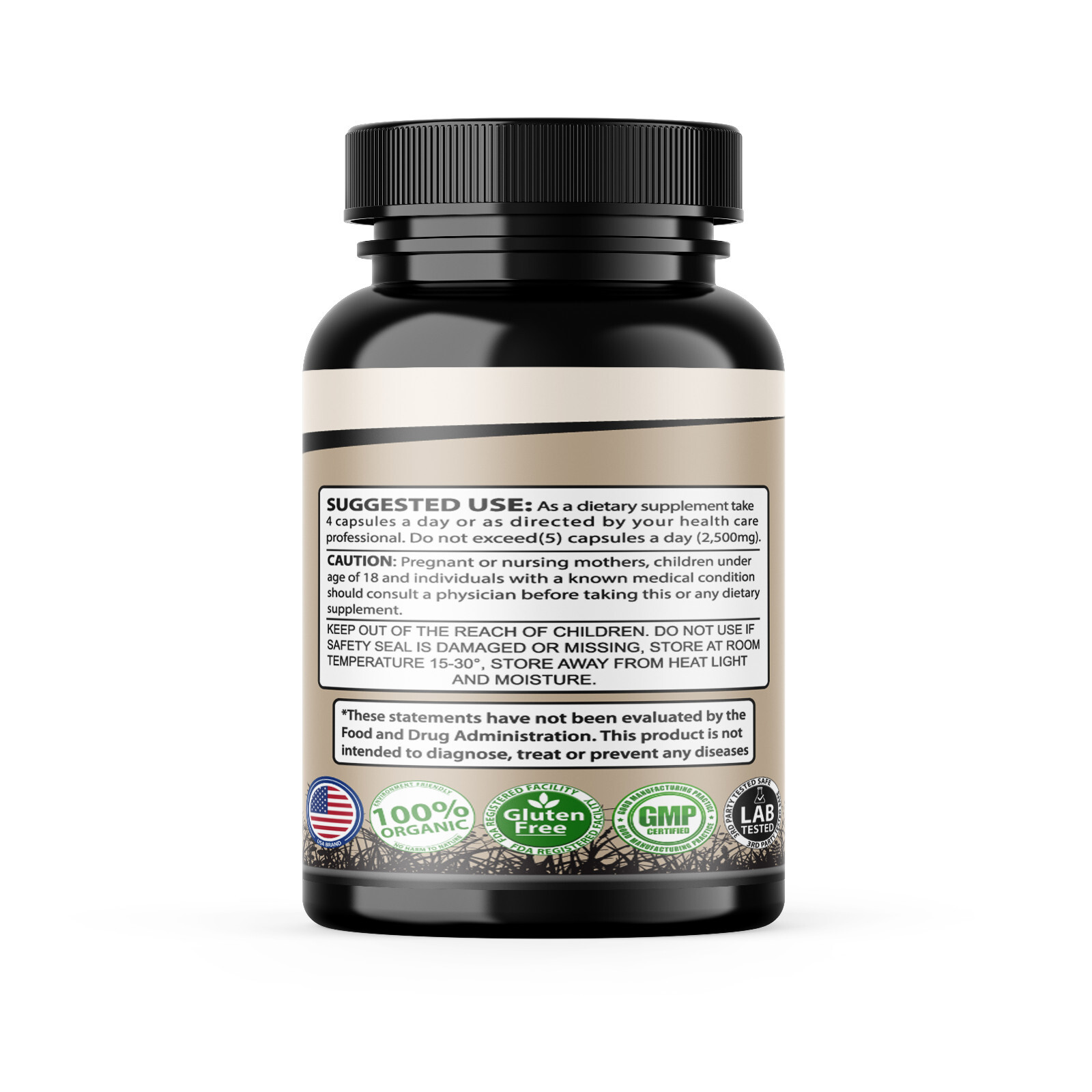 Desiccated Beef Liver Capsules, 100% Grass Fed Undefatted (3 Pack) 360 Capsules