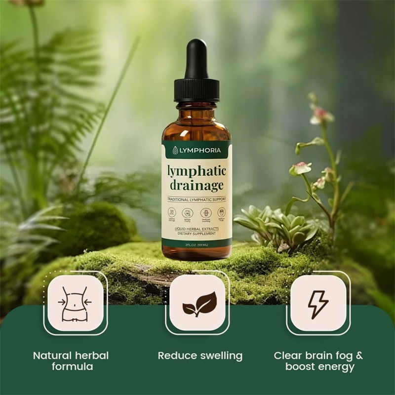 Lymphoria – Lymphatic Drainage 59ml – Detox, Bloat Relief & Immune Support US