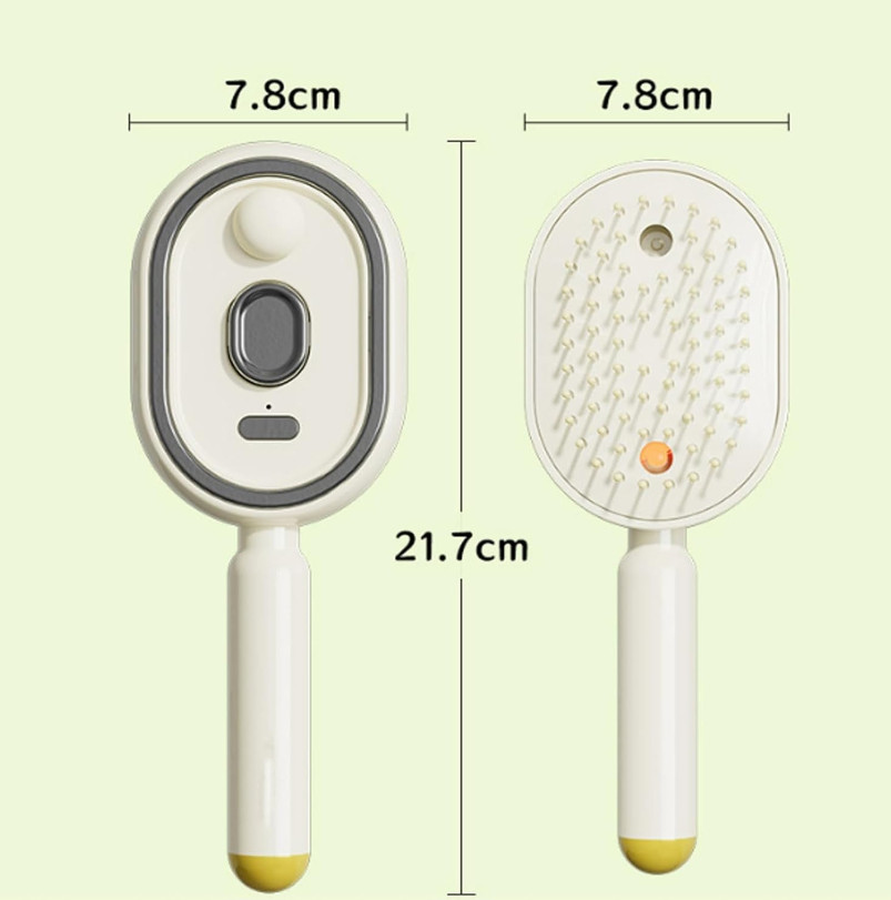2026 New Electric Steam Brush, Electric Steam Brushs for Hair, Rechargeable