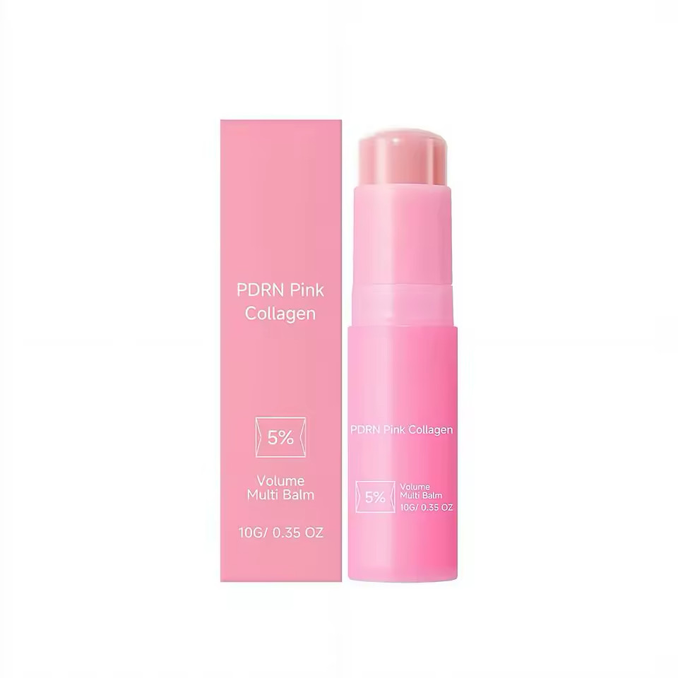 Korean Beauty Balm Stick Pink Collagen Multi Balm Face Moisturizer FAST SHIPPING
