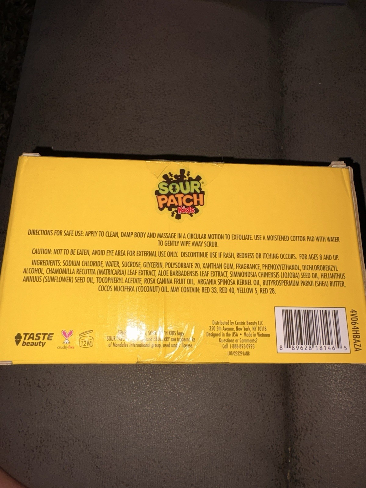 Sour Patch Kids Sugar Scrub Set