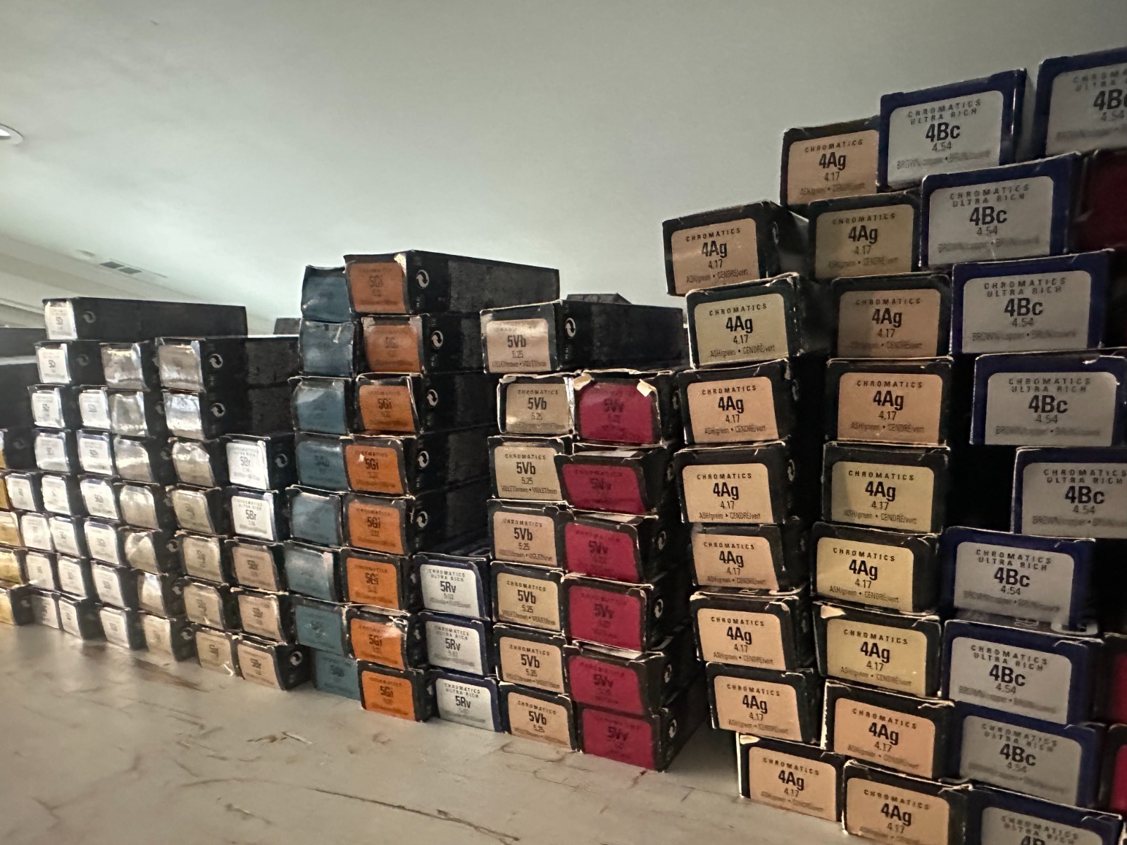 NEW INVENTORY OF REDKEN DISCONTINUED “CHROMATICS” NO AMMONIA HAIRCOLOR