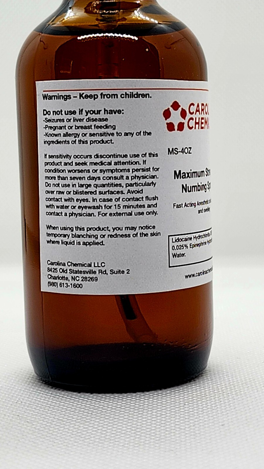 6PK Lidocaine maximum strength numbing spray(like Vasocaine)