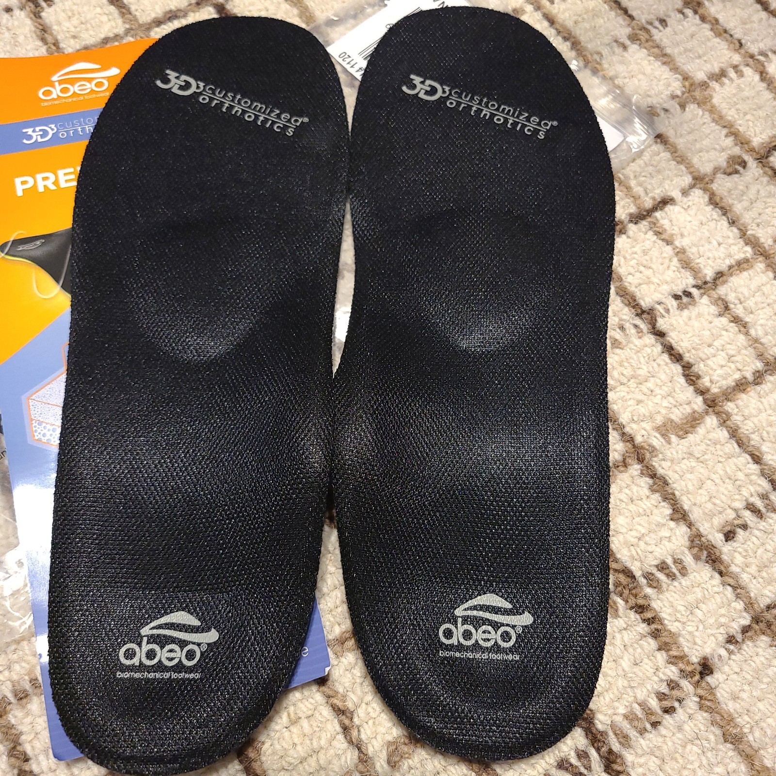 Abeo Mens Orthotics 3D3 Premium 421 Metatarsal Support 12 Medium M12M-5076