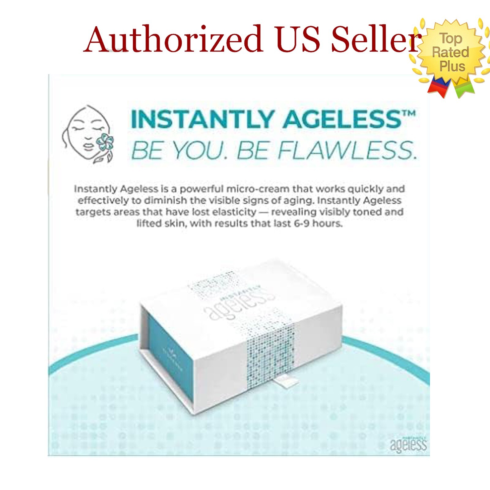 Instantly Ageless, Al instante sin edad Antiarrugas Instant 25 vials Exp 07/2027