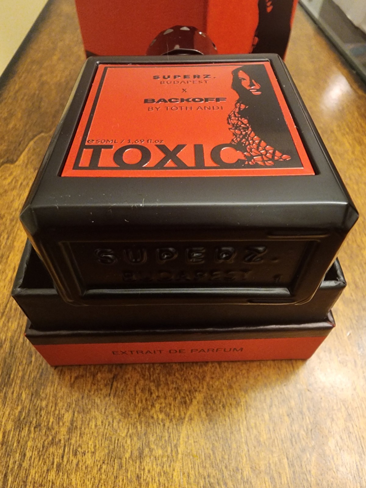 Superz X Backoff By Tóth Andi- Toxic 50ml Extrait De Parfum Htf
