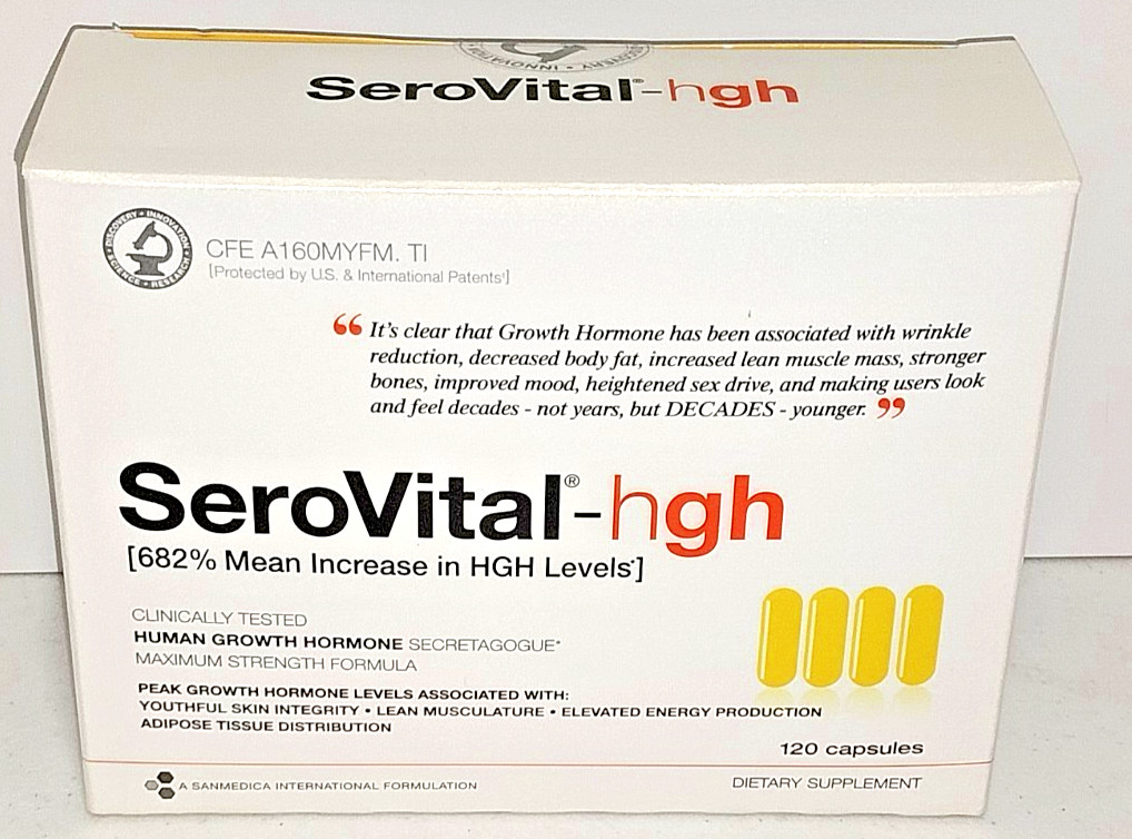 Serovital 120 capsules/30 day supply Reverse The Signs Aging Dietary Supplements