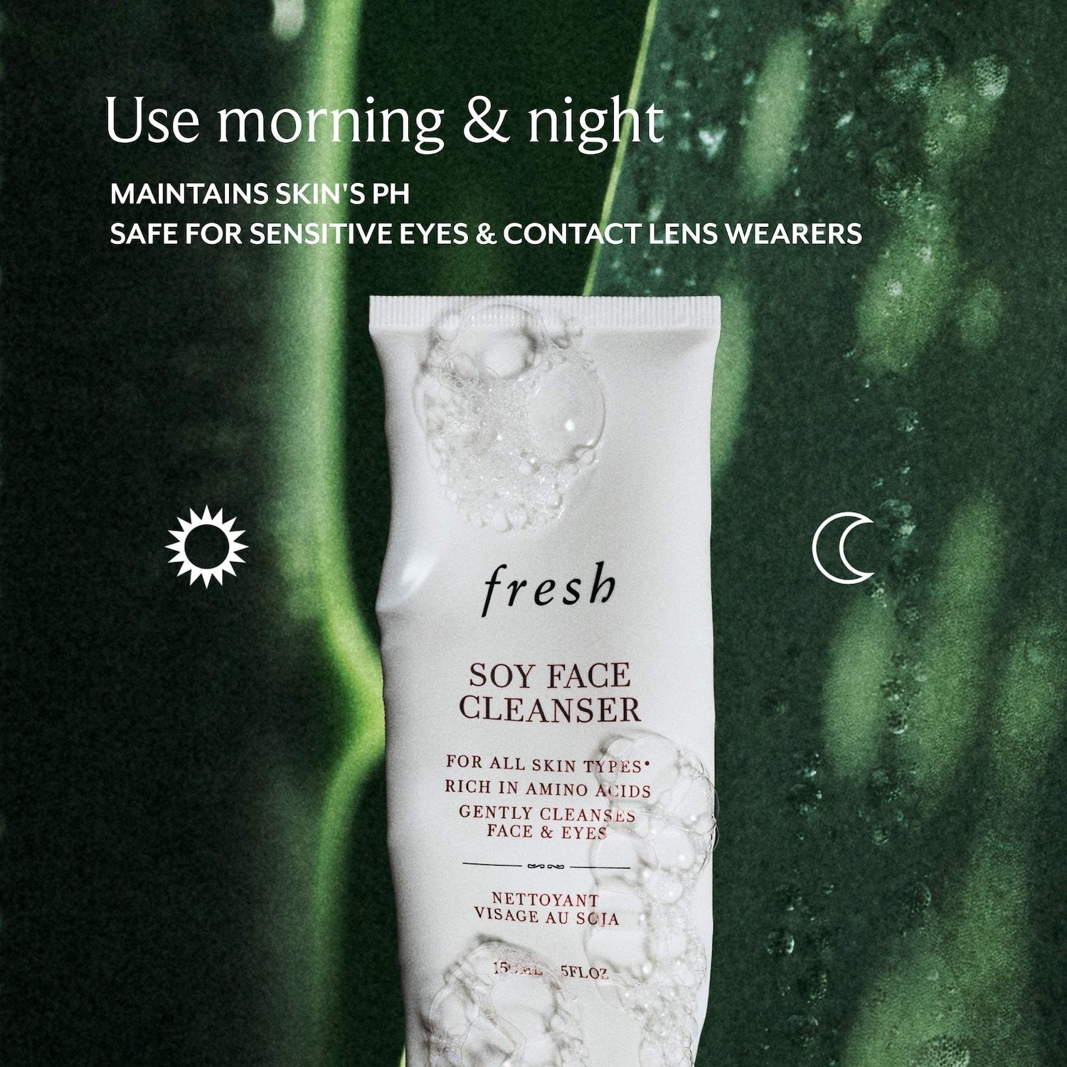 fresh Authentic Soy Hydrating Gentle Face Cleanser 3 Sizes Are Available
