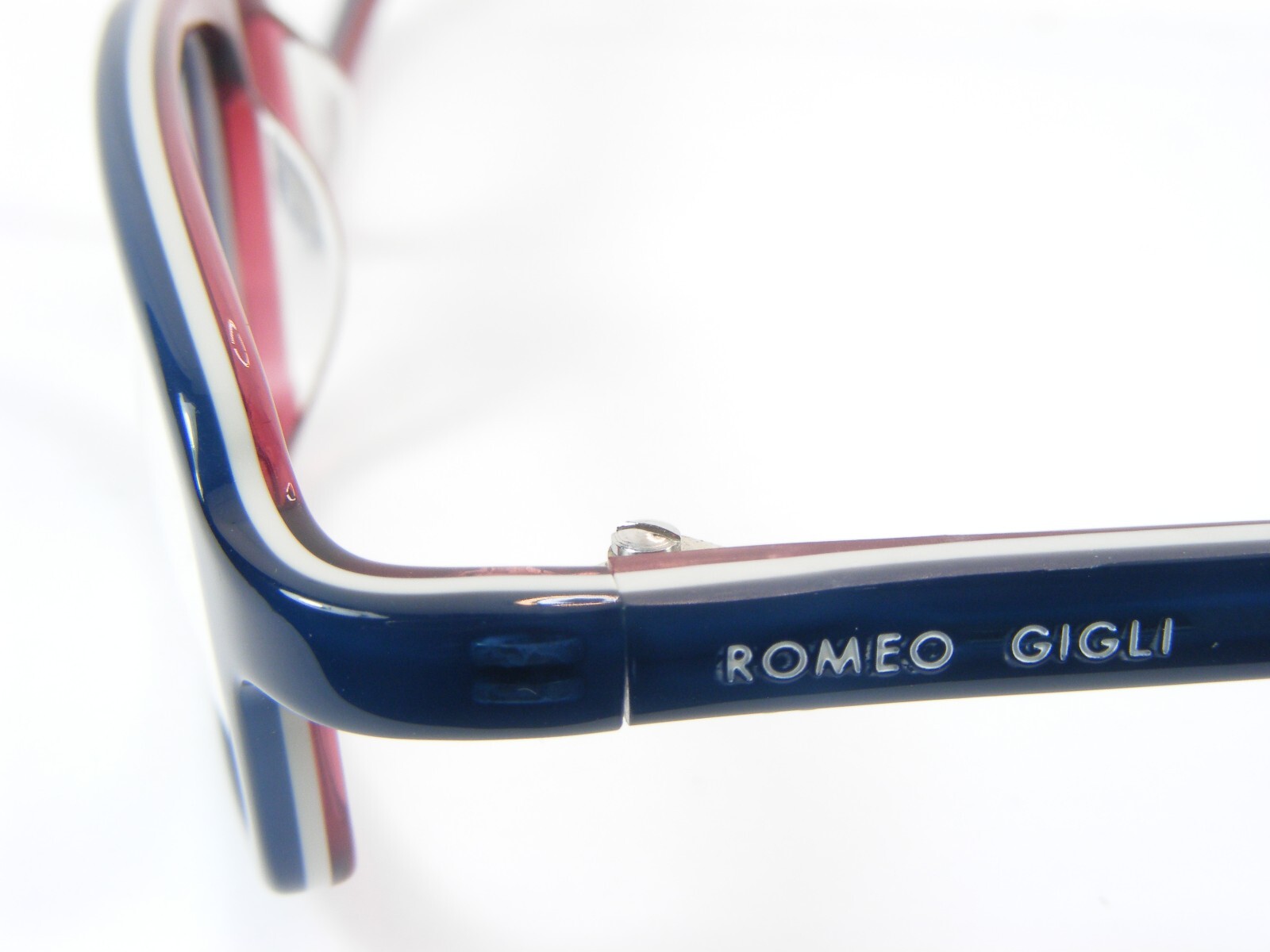 ROMEO GIGLI RG147 448 Blue UNIQUE RARE EYEGLASSES GLASSES FRAME 50-17-130 Italy