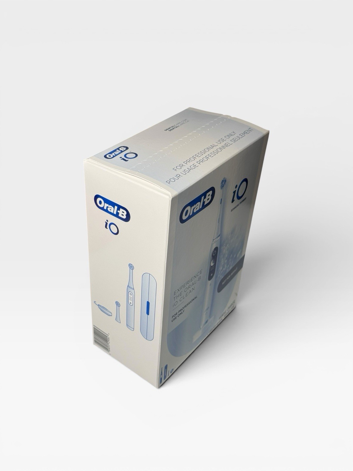 Oral-B iO Series 9 Electric Toothbrush White Charger & 2 Heads + Travel Case NEW