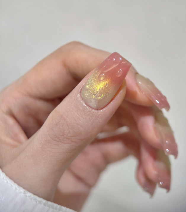 DVOK Once in a Summer 4 Magnet Glitter Gel Polish Collection K-Beauty