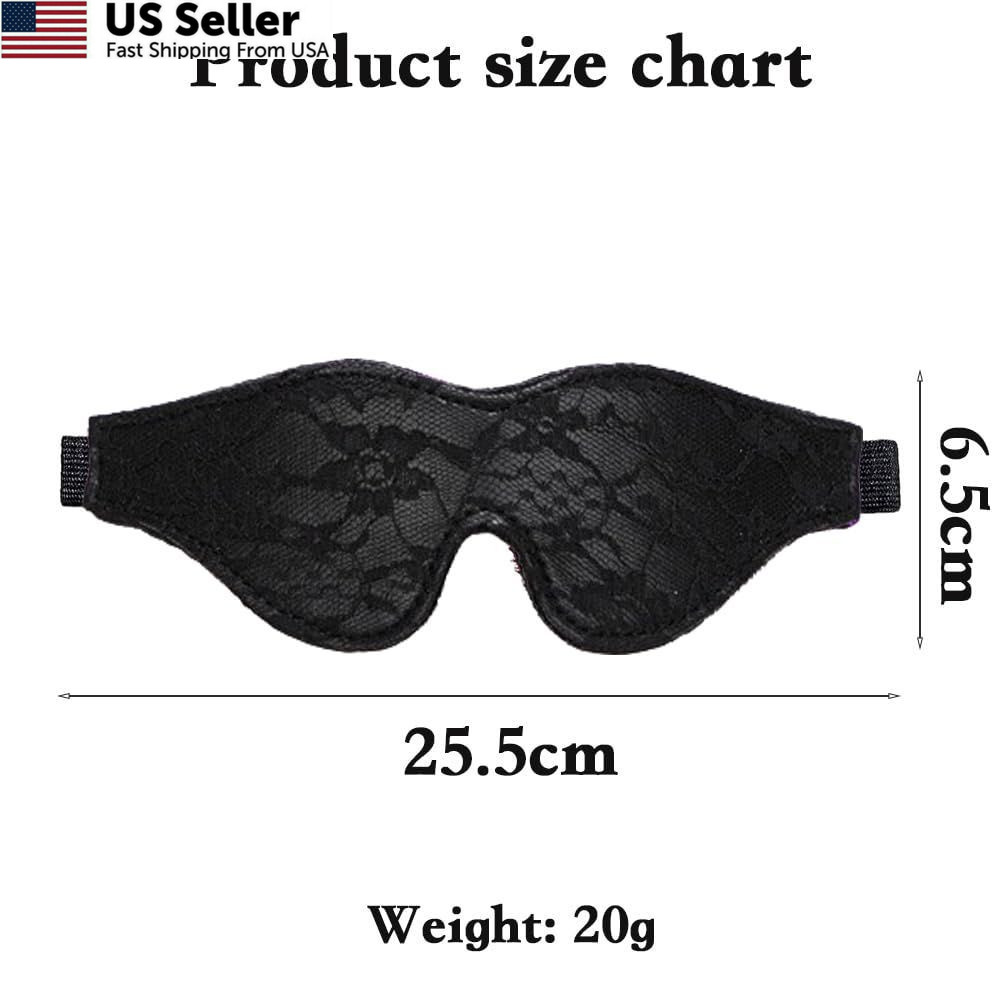 Satin Eye Mask Soft Comfortable Silk Sleeping Cover Blindfold Black USA