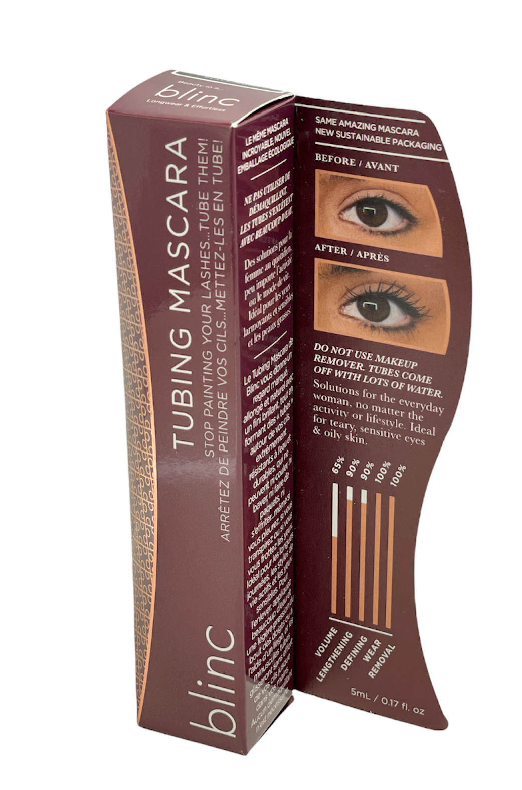Blinc Tubing Mascara (Black) 5ML/0.17oz. New In Box