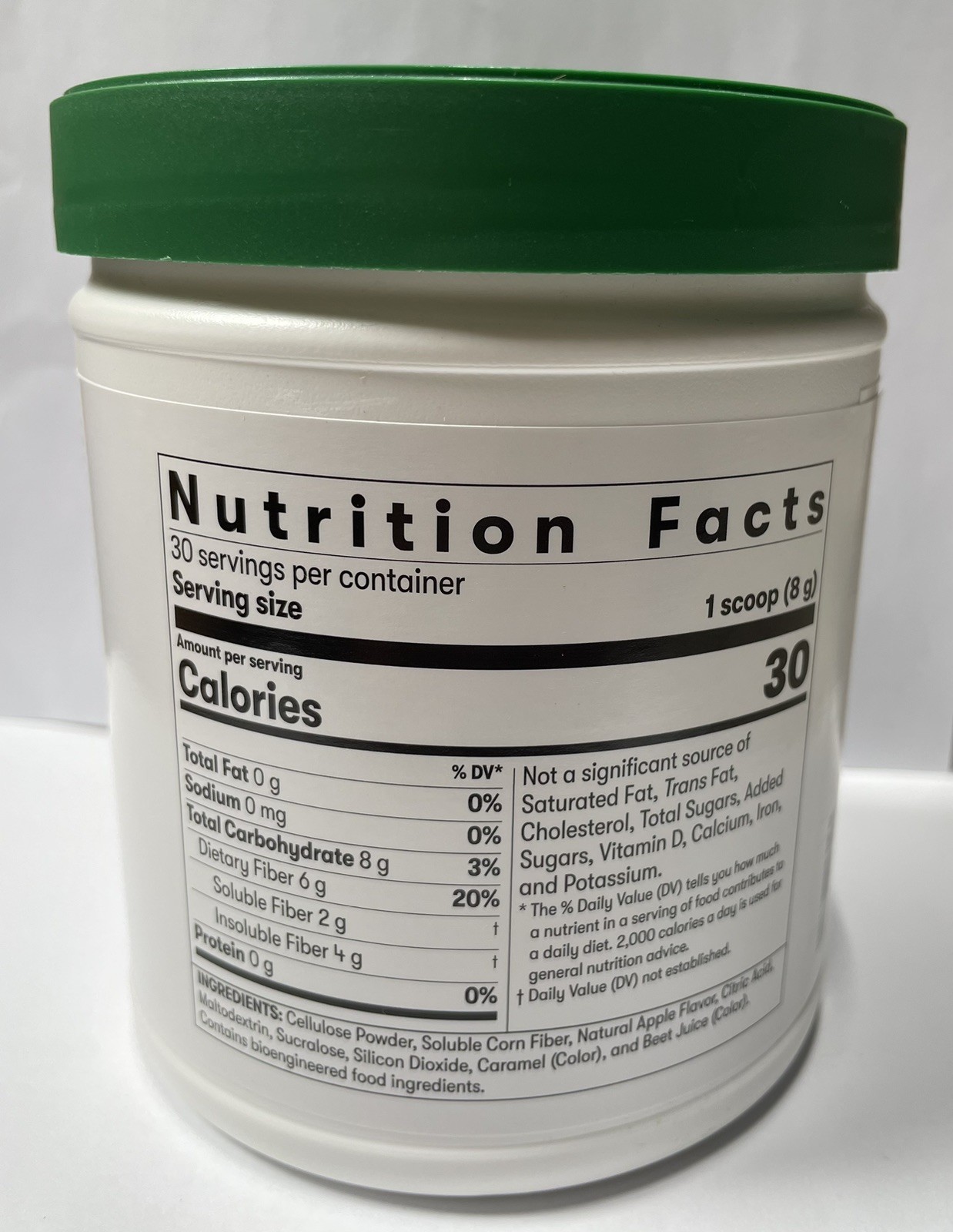 Herbalife Active Fiber Complex Apple Flavors 8.5 oz ,Excellent Source Of Soluble