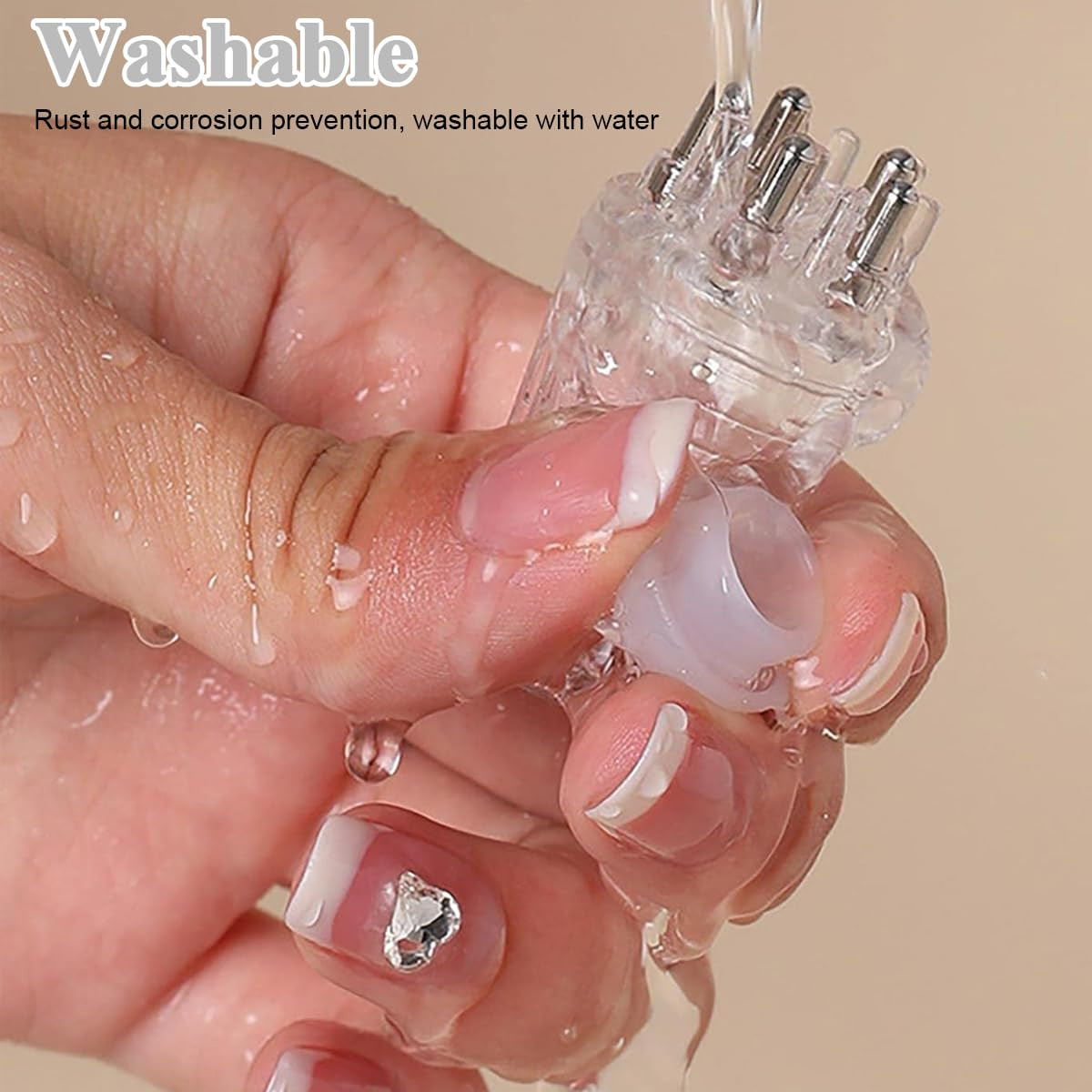 Mini Portable Scalp Applicator Liquid Comb Hair Roots Massage Medicine Comb Hair