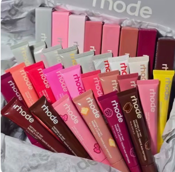 RHOD Limited Peptide Lip Tint Tinted Lip Gloss Layer Nourishing Hydrating Glaze