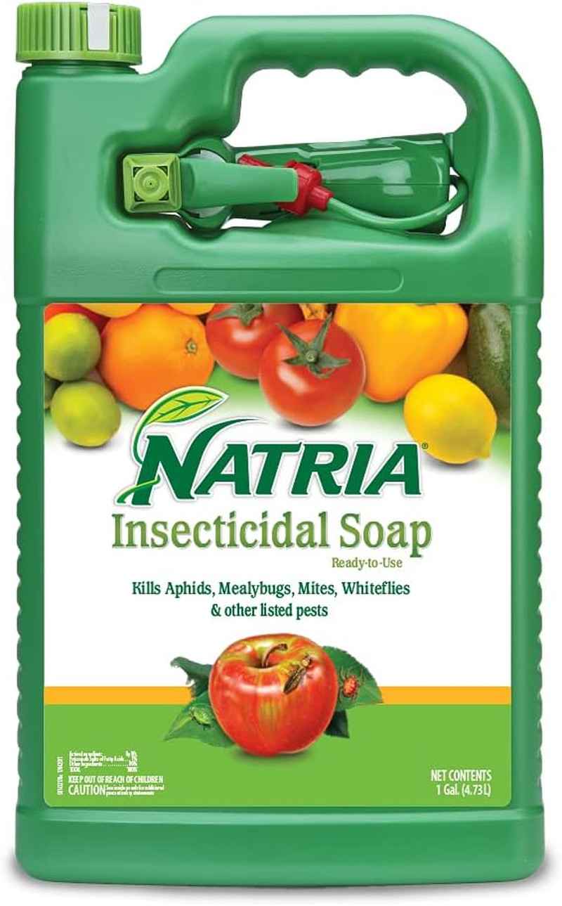 Insecticidal Soap, Ready-To-Use Garden Bug Treatment, Insect Killer for Indoor a