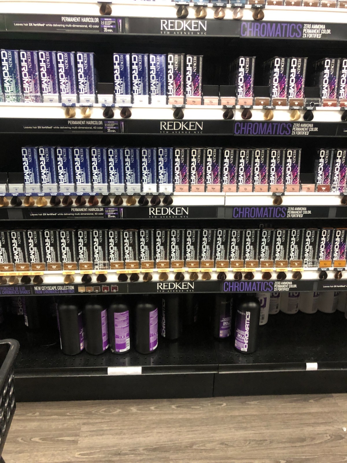 NEW INVENTORY OF REDKEN DISCONTINUED “CHROMATICS” NO AMMONIA HAIRCOLOR