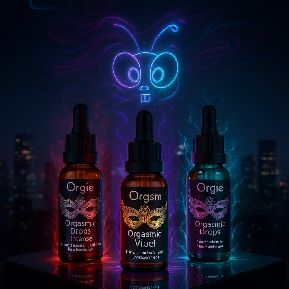 Orgy Org*sm Drops🍯KISSABLE Edible Warming Sensation Tingle Flavored Lubricant