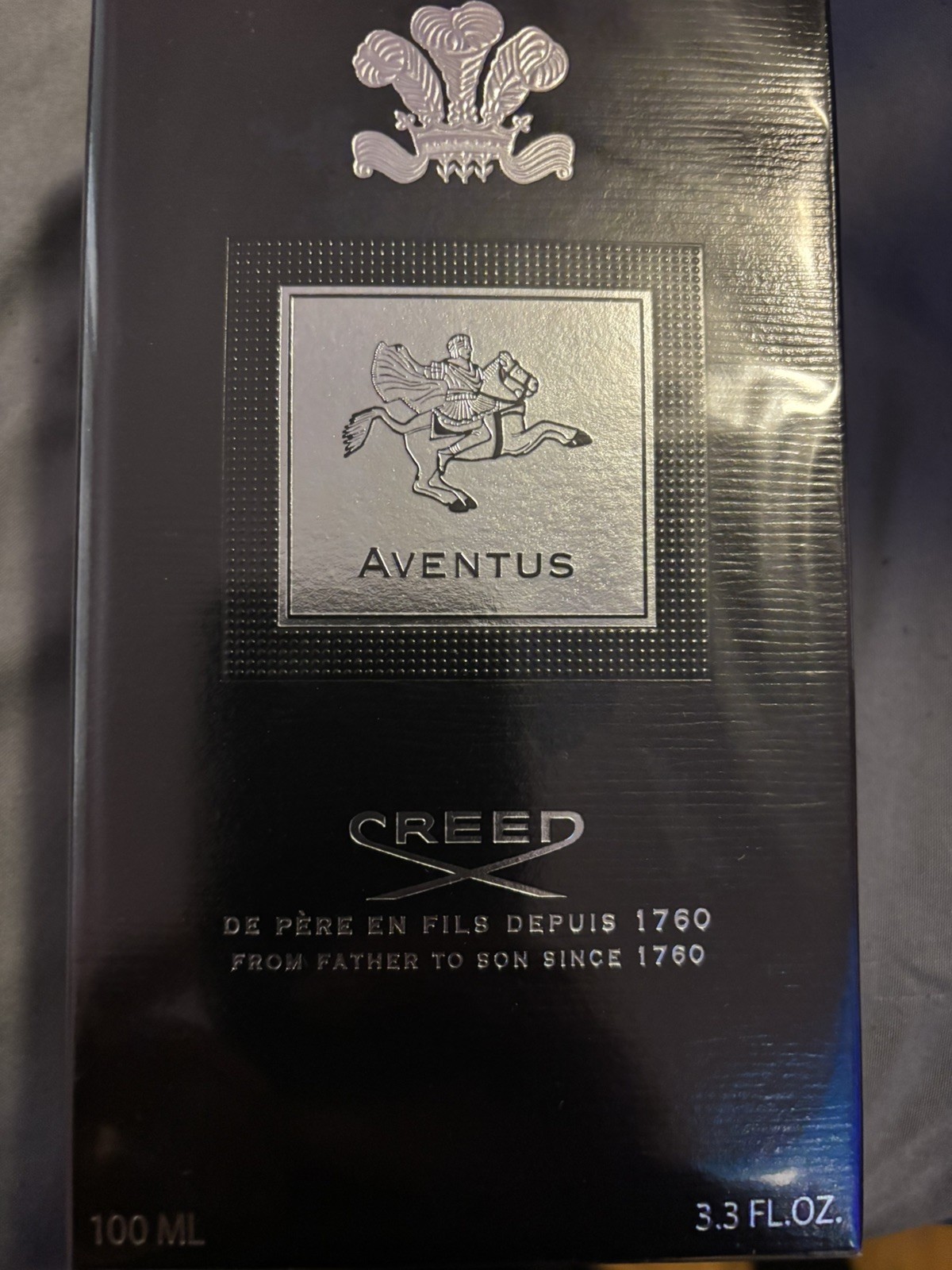 Creed Aventus 1:1 Cologne Men 3.3 oz (100 Ml) Sealed and Never Used