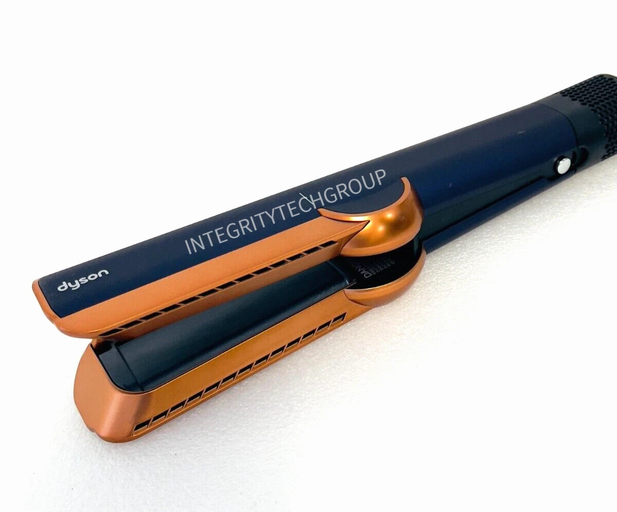Genuine Dyson Airstrait Hair Straightener Prussian Blue/Copper, USED