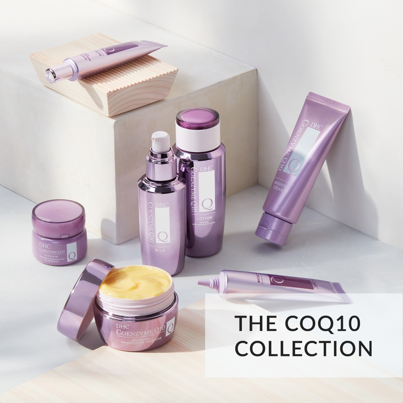 DHC Q10 Cream 1 oz., includes 4 free samples