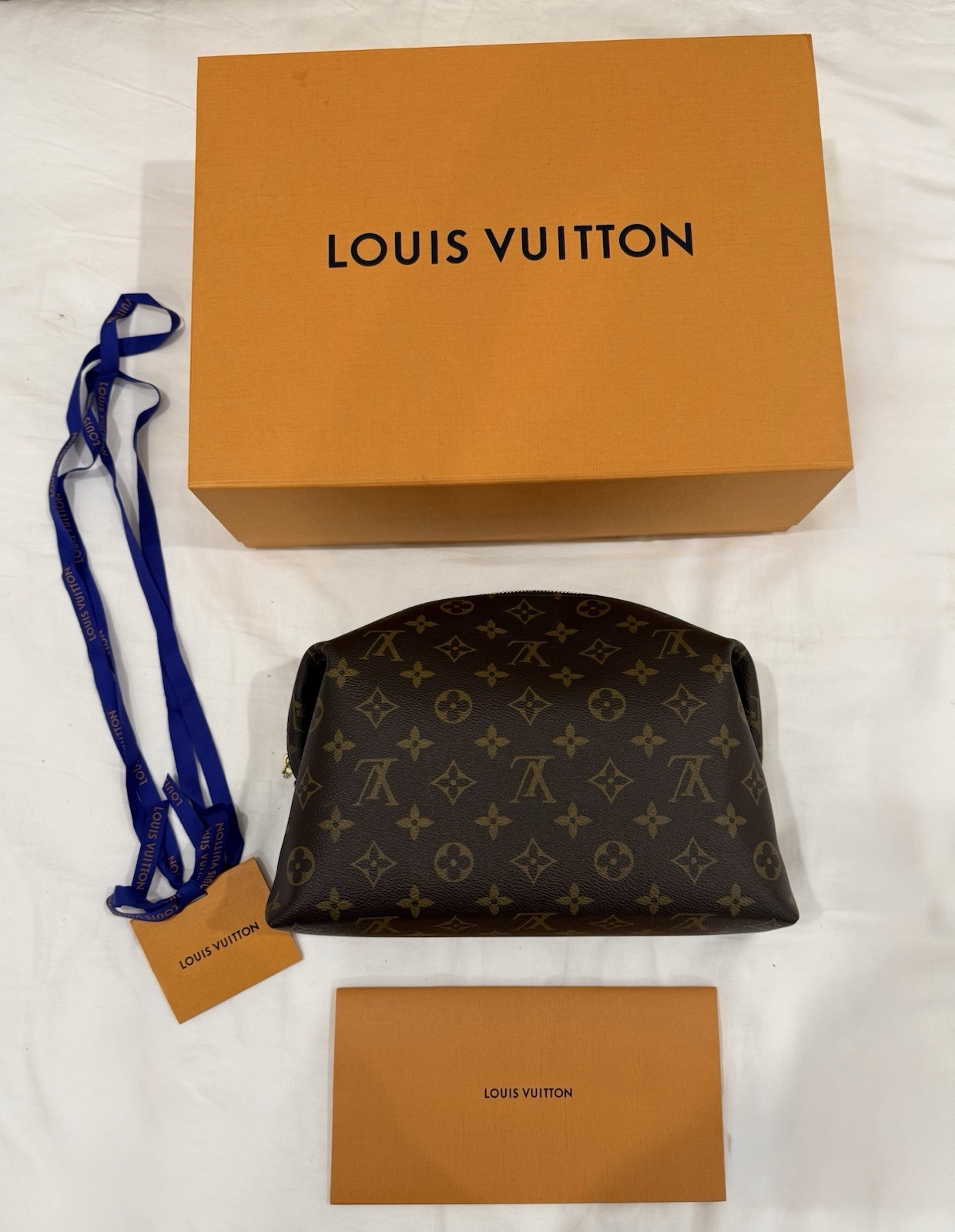 Louis Vuitton Monogram Cosmetic Pouch GM (Brand New Never Used)