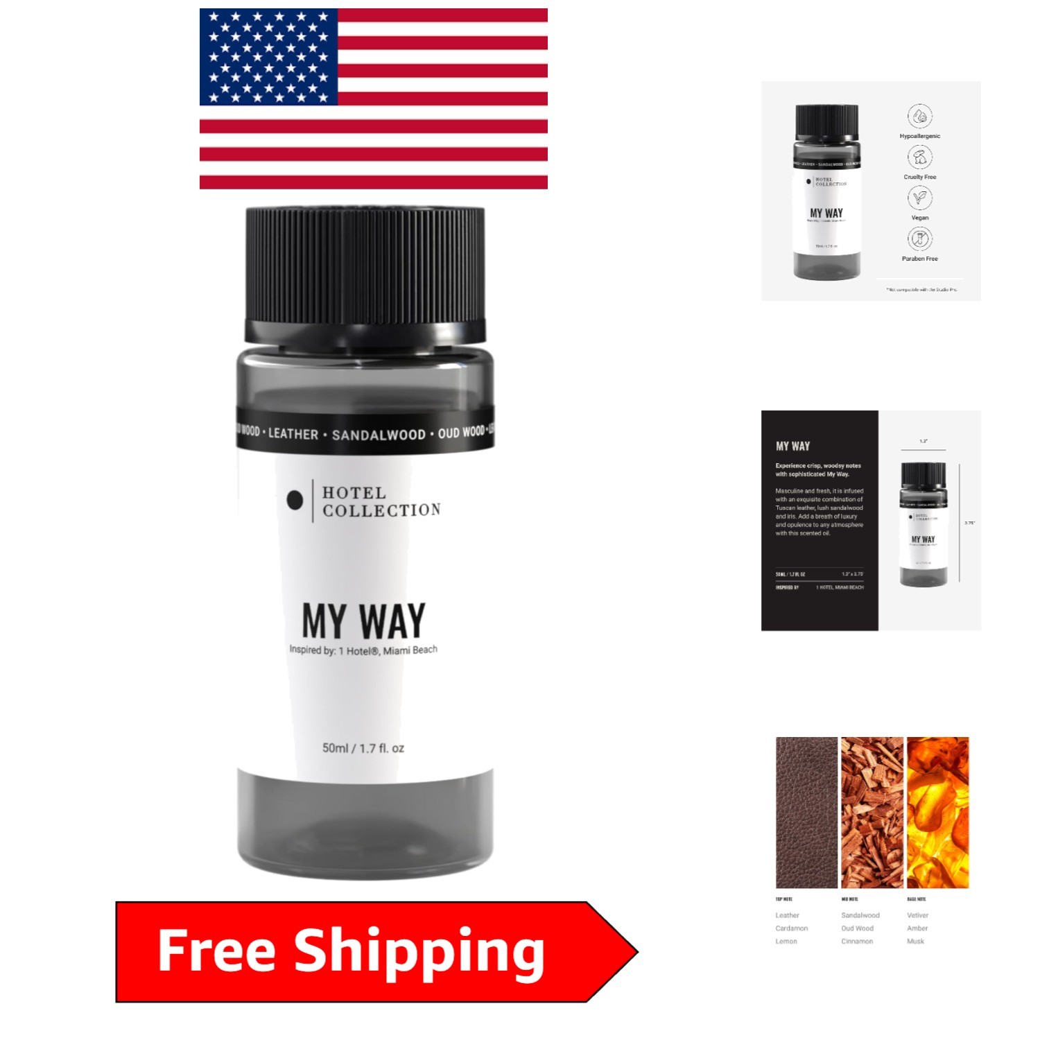 Hotel Collection My Way Diffuser Oil – Soothing Aromatherapy Blend 1.7 fl oz
