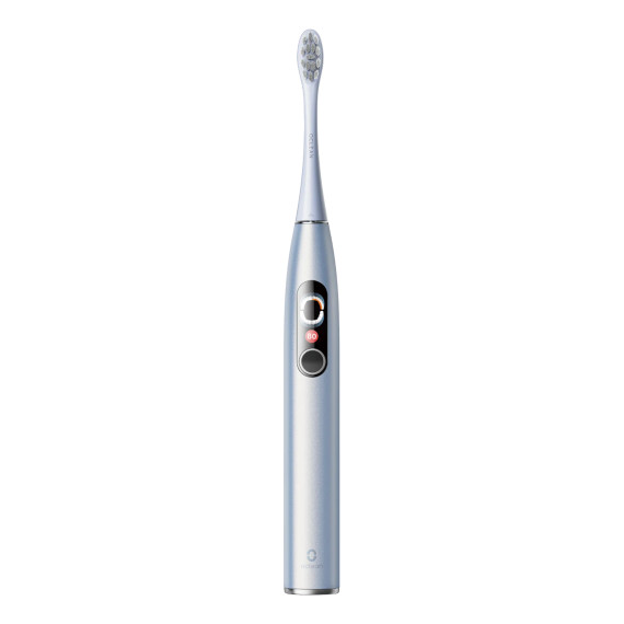 Oclean X Pro Digital Smart Sonic Electric Toothbrush (silver/Champagne)
