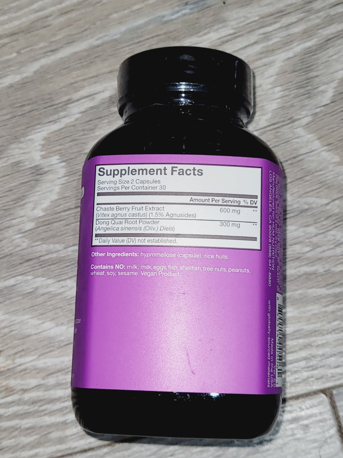 HUM Hormone Balance – Supplement for Women’s Health, 60-Count, Exp 12/26