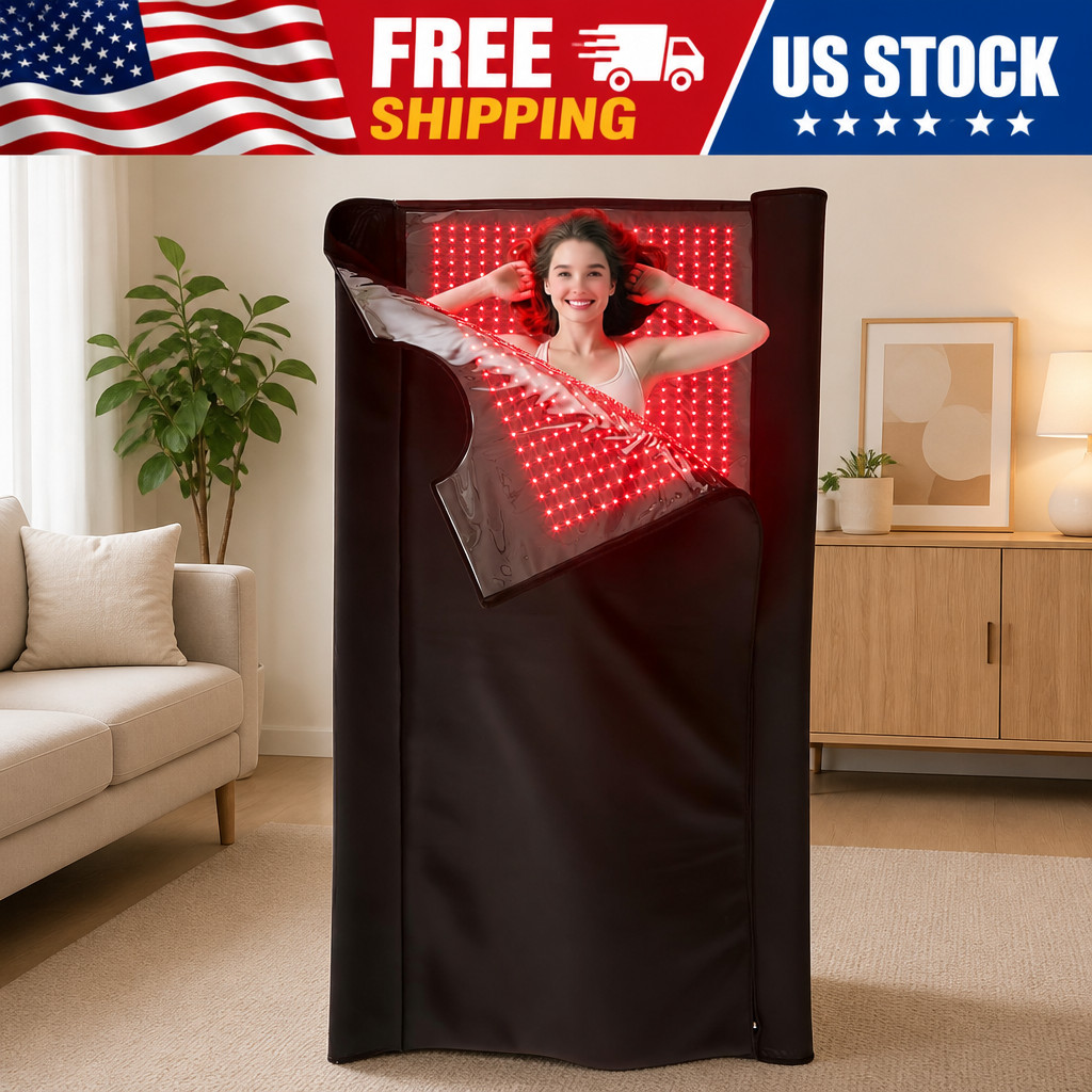 Red Light Therapy Sleeping Bag, 2680 LEDs Full Body Red Infrared Light Therapy