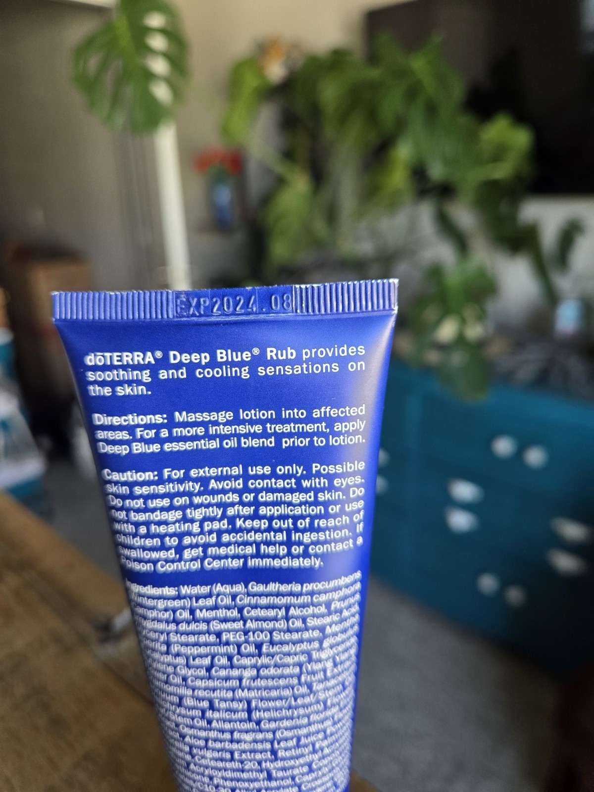 doTERRA Deep Blue Rub 4 fl oz/120 mL NEW SEALED exp 08/2024