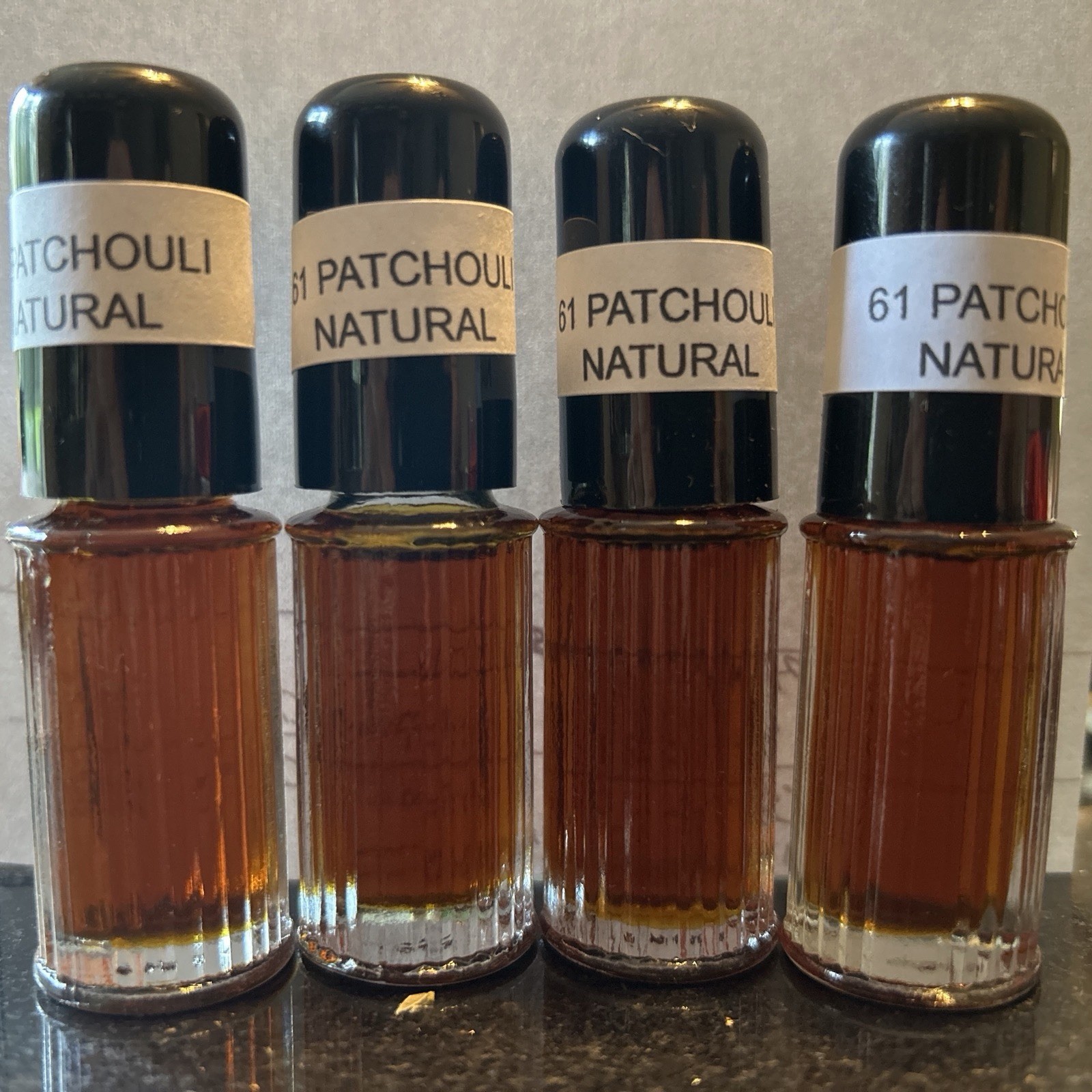 PATCHOULI NATURAL BODY OIL. MY ORIGINAL PATCHOULI HAS RETURNED AFTER 2 YEARS.