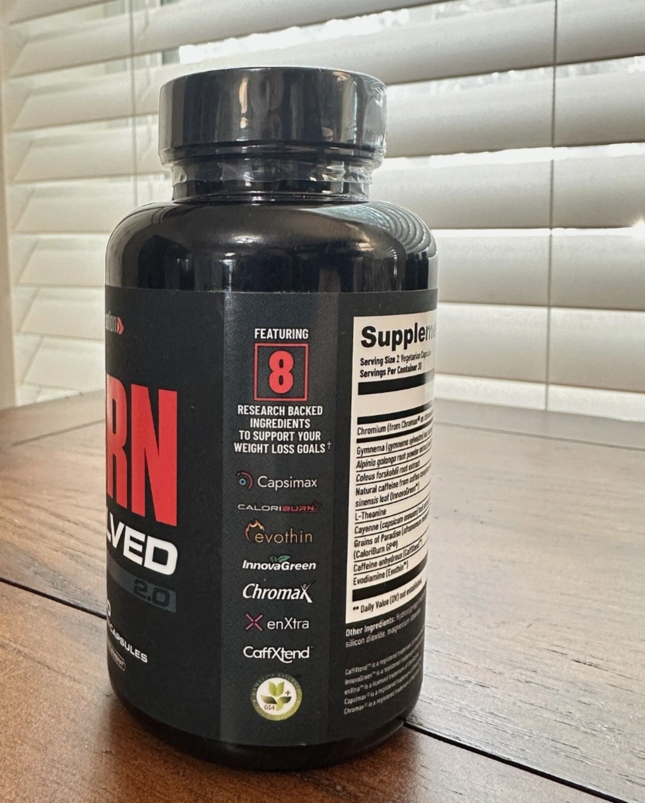 SCULPTNation Burn Evolved 2.0 Vshred Weight Loss Supplement 60 Veg Capsules