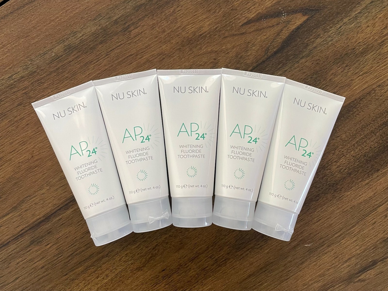 EXP 07/2026. Made in USA. Lot of 5 Nu Skin AP-24 Whitening Fluoride Toothpaste